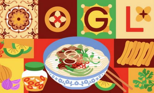 Google thay logo Search bằng Doodle Phở trong Ngày của Phở 12-12