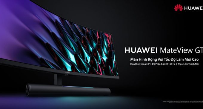 Màn hình gaming đầu tiên của Huawei: MateView GT có mặt tại Việt Nam