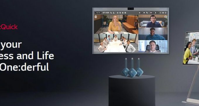 LG Việt Nam ra mắt bộ thiết bị nghe nhìn cho doanh nghiệp One:Quick Series