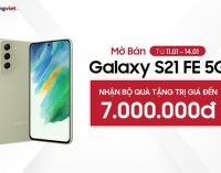 Samsung Galaxy S21 FE 5G mở bán tại Việt Nam với bộ quà tặng lên đến 7 triệu đồng