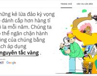Google và NCSC hợp tác ra mắt website giúp người dùng Việt nhận biết về lừa đảo trực tuyến