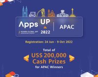 Cuộc thi Apps UP 2022 của Huawei Mobile Services khu vực Châu Á -Thái Bình Dương với tổng giải thưởng tiền mặt 200.000 USD