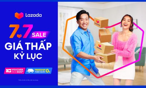 Lazada tăng doanh thu hơn 15 lần trong lễ hội mua sắm 6.6, chuẩn bị cho siêu khuyến mại “7.7 – Sale Gấp bội”