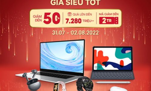 Huawei ưu đãi giảm giá đến 50% trong Ngày hội Siêu Thương hiệu 2022 trên Shopee