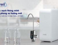 Unilever Pureit Việt Nam giới thiệu Pureit Delica UR5840 – máy lọc nước âm tủ bếp cao cấp với vòi điện tử thông minh UV