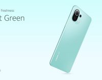 Xiaomi 11 Lite 5G NE có thêm phiên bản màu mới Xanh Bạc Hà