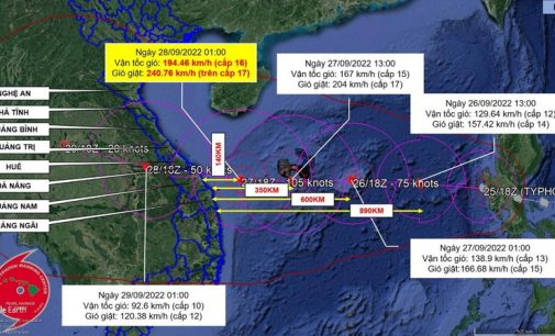 Theo dõi tin khẩn về cơn bão số 4 Noru qua tài khoản Zalo chính thức của các tỉnh miền Trung