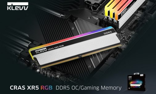 KLEVV công bố bộ nhớ chơi game CRAS XR5 RGB DDR5