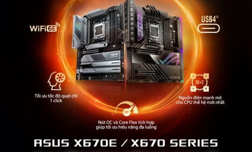 ASUS giới thiệu 5 dòng bo mạch chủ AMD X670 mới cho CPU AMD AM5 hỗ trợ PCIe 5.0 và DDR5