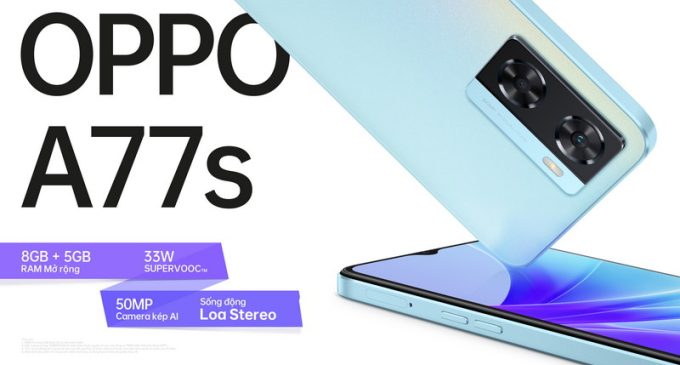 OPPO ra mắt người dùng Việt Nam smartphone A77s chạy chip Snapdragon