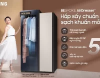 Samsung ra mắt tủ chăm sóc quần áo thông minh Bespoke AirDresser 2022 tại Việt Nam