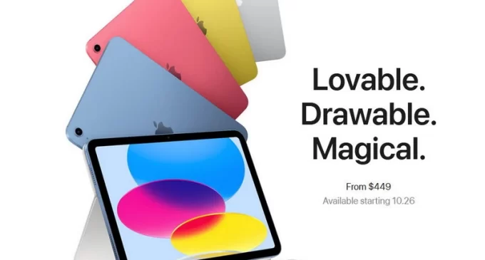 Apple iPad Gen 10 và iPad Pro 2022 chính hãng có giá dự kiến từ 12,99 triệu đồng