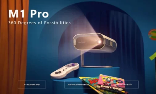 ViewSonic ra mắt máy chiếu LED di động M1 Pro với khả năng trình chiếu 360 độ