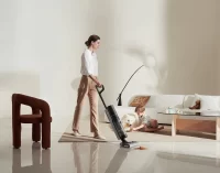 Máy hút bụi lau sàn Dreame H12 Pro với cuộn lăn tràn 2 viền và tính năng tự sấy giẻ đã bán tại Việt Nam