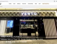 Việt Nam có 2 trong 10 cửa hàng chính hãng Vertu trên thế giới được lên website Vertu