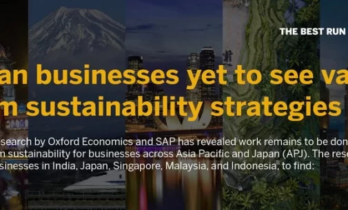 Nghiên cứu mới của SAP cho thấy nhiều doanh nghiệp Châu Á chưa nhìn thấy lợi ích từ phát triển bền vững