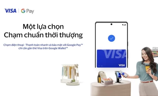 Visa kích hoạt tính năng thanh toán qua ví điện tử Google Wallet tại Việt Nam