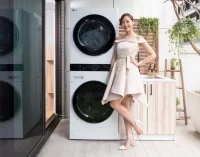 Tháp giặt sấy LG WashTower: 2 máy chung 1 bộ điều khiển