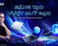 ASUS Việt Nam hợp tác cùng nghệ sĩ thị giác Tùng Crazy Monkey ra mắt laptop màn hình gập Zenbook 17 Fold OLED