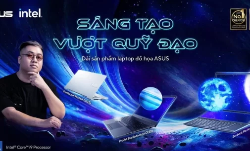 ASUS Việt Nam hợp tác cùng nghệ sĩ thị giác Tùng Crazy Monkey ra mắt laptop màn hình gập Zenbook 17 Fold OLED