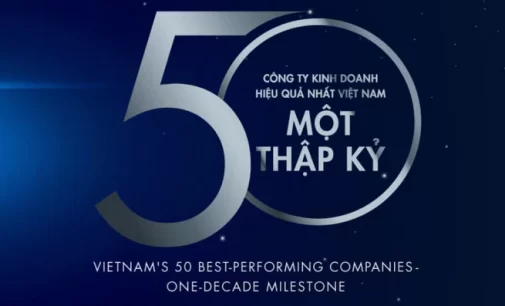 Tập đoàn CMC vào “Top 50 công ty niêm yết kinh doanh hiệu quả nhất Việt Nam” 2022