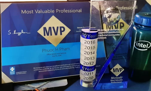 10 năm Microsoft MVP