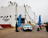 999 chiếc xe ôtô điện VinFast đầu tiên cập cảng California và VinFast nhận giấy phép bán hàng tại Mỹ