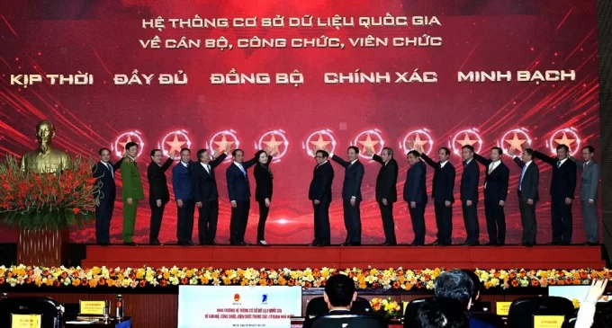 Hệ thống Cơ sở dữ liệu Quốc gia về cán bộ, công chức, viên chức đã chính thức hoạt động