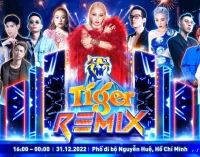 Ngôi sao KPop CL trình diễn tại đại nhạc hội đón Năm mới TIGER REMIX 2023 TP.HCM