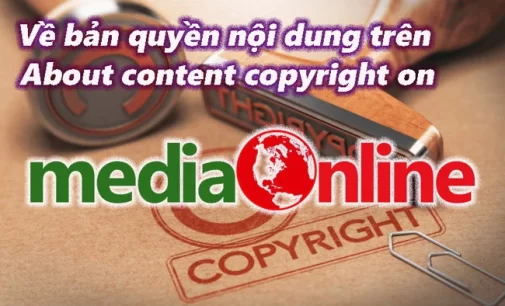 Về bản quyền nội dung trên MediaOnline
