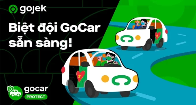 GoCar của Gojek bắt đầu đưa đón khách tại sân bay Tân Sơn Nhất