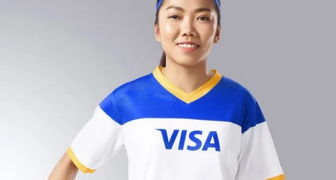 Nữ cầu thủ bóng đá Huỳnh Như trở thành Đại sứ thương hiệu Visa Việt Nam