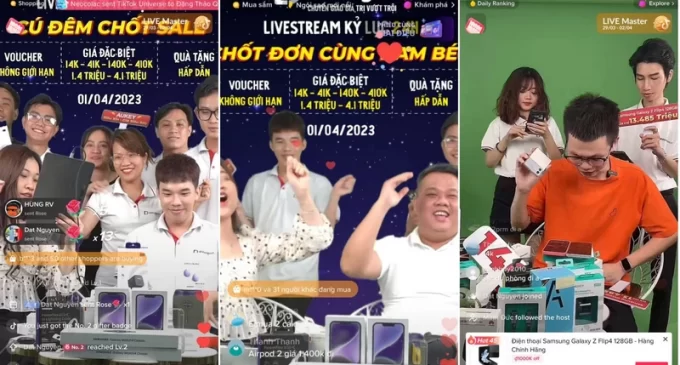 Di Động Việt livestream bán hàng suốt 24 giờ “chốt” được gần 3.000 đơn hàng
