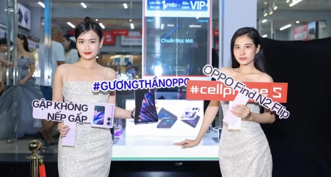 OPPO Find N2 Flip tạo được ấn tượng tốt ngay trong lần đầu vào thị trường điện thoại gập tại Việt Nam