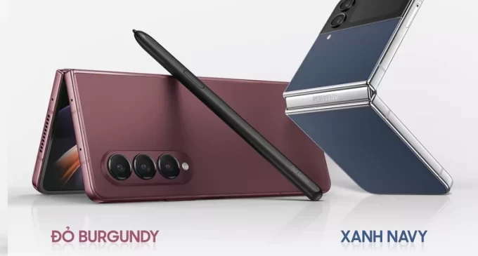 Bộ đôi smartphone gập Samsung Galaxy Z Fold 4 và Galaxy Z Flip4 ở Việt Nam có thêm 2 màu mới