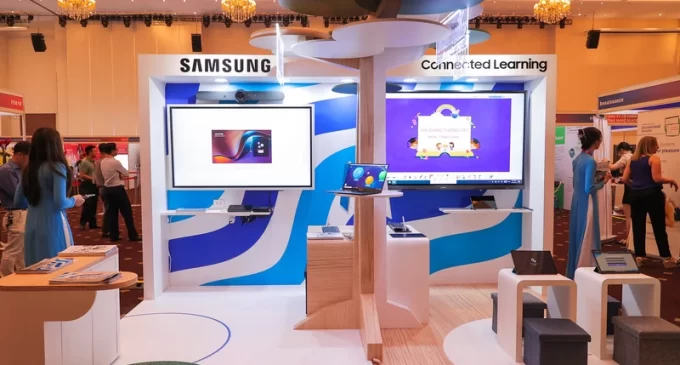 Samsung giới thiệu màn hình tương tác và thiết bị hỗ trợ giáo dục tại triển lãm quốc tế BESS Vietnam 2023