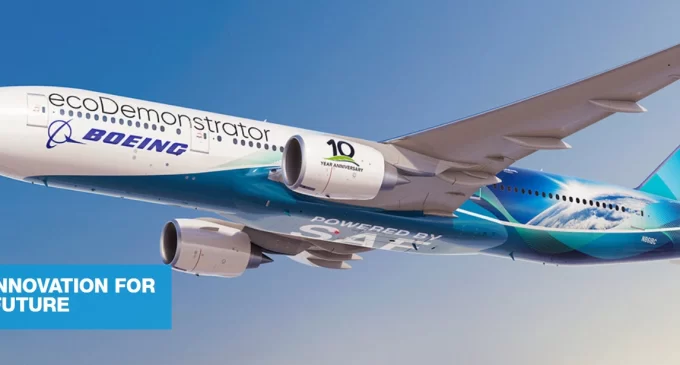 Boeing mở rộng chương trình bay kiểm thử ecoDemonstrator và công bố kế hoạch 2023