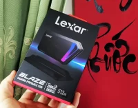 Xài thử ổ lưu trữ di động Lexar SL660 Blaze 512GB Gaming Portable SSD