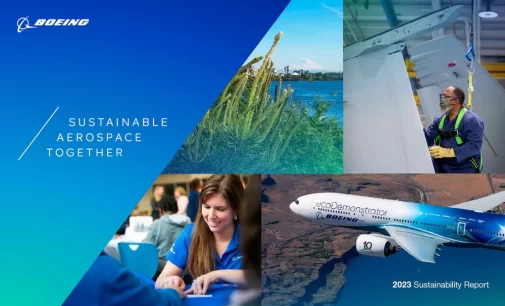 Boeing công bố Báo cáo Bền vững 2023 về công cuộc khử carbon cho ngành hàng không
