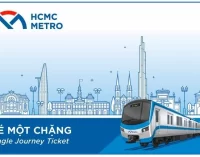 Thẻ tàu điện ngầm metro đầu tiên của TP.HCM