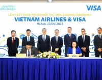 Visa và Vietnam Airlines ký kết hợp tác nâng cao trải nghiệm số cho hành khách