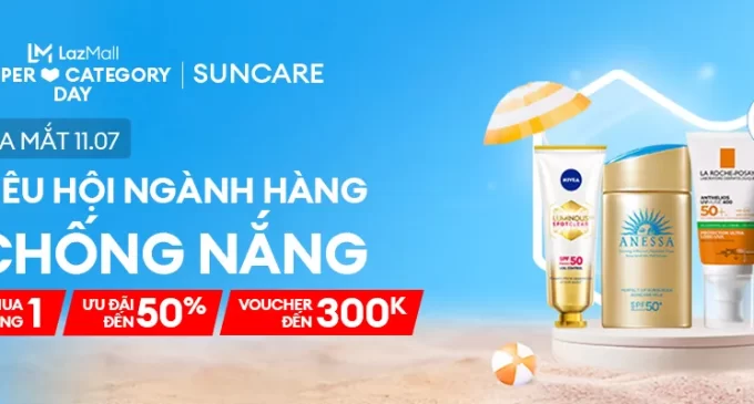Lazada tổ chức “Siêu hội ngành hàng” trên LazMall lần đầu tiên