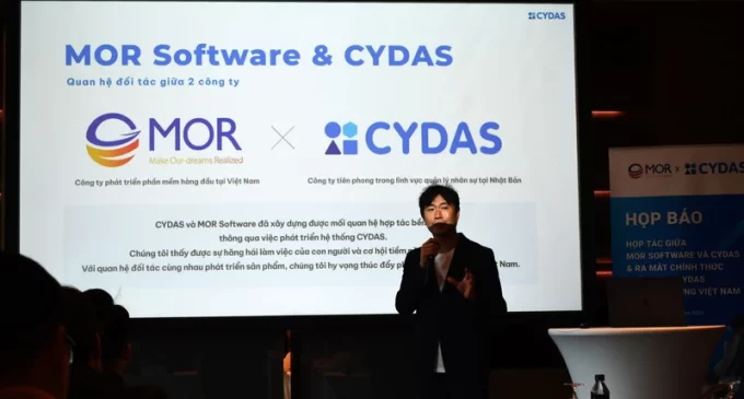 CYDAS hợp tác với MOR Software cung cấp phần mềm quản lý nhân sự ở Việt Nam