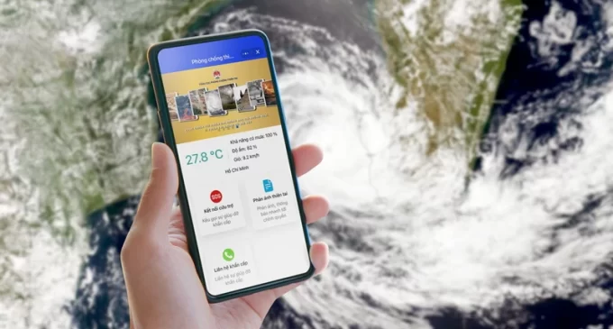 Người dân vùng bị bão số 1 – Talim có thể tìm kiếm trợ giúp khẩn cấp qua Zalo