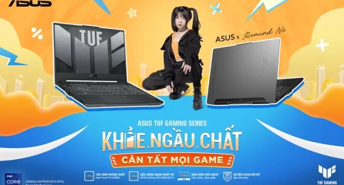 ASUS ưu đãi mùa tựu trường 2023 với dải laptop Vivobook và TUF Gaming