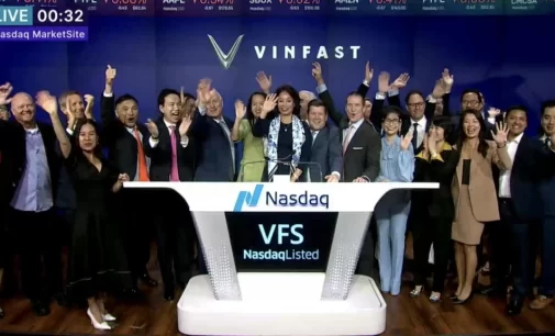 Hãng xe điện VinFast trở thành công ty niêm yết trên sàn chứng khoán Nasdaq