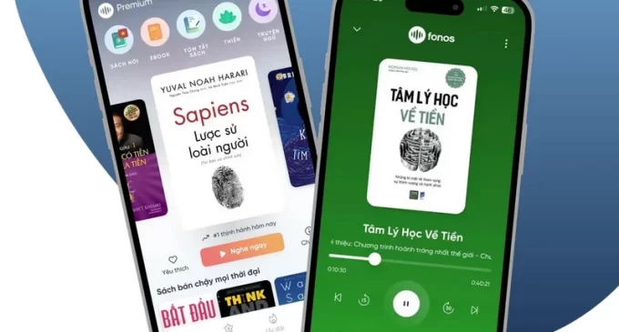 Ứng dụng Fonos vượt mốc 5 triệu lượt nghe sách nói trong 6 tháng