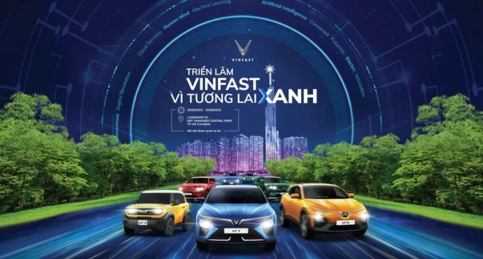 Triển lãm hệ sinh thái xe điện EV “VinFast – Vì tương lai Xanh” tại TP.HCM