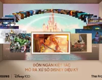 Samsung ra mắt phiên bản đặc biệt The Frame-Disney100 TV kỷ niệm 100 năm thành lập Disney