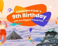 Klook mừng sinh nhật 9 tuổi với 9 triệu USD ưu đãi và quà tặng cho du khách toàn cầu